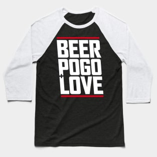 beer, pogo & love2 Baseball T-Shirt